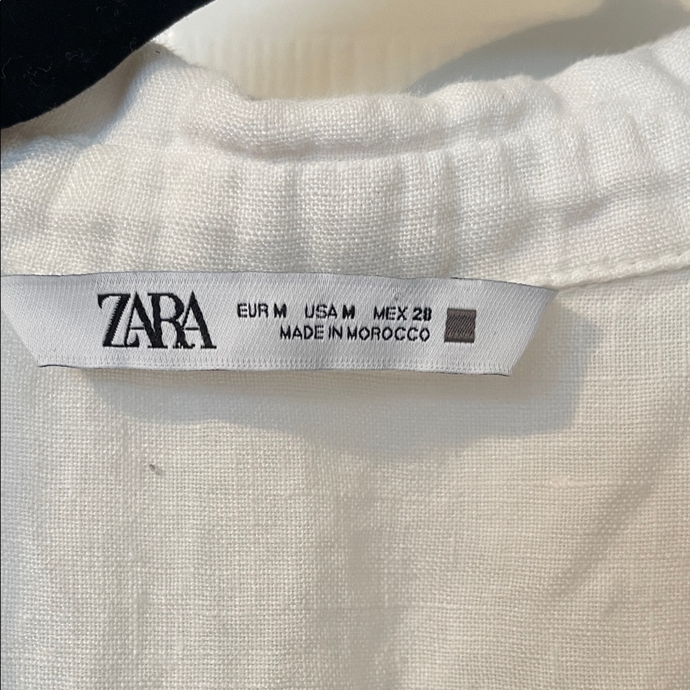 Zara Linen Casual Shirt - Picture 2 of 5